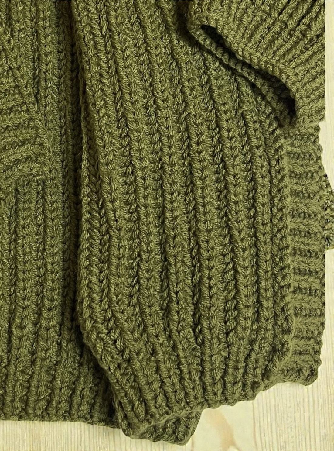 Close-up texture of the double-sided English rib